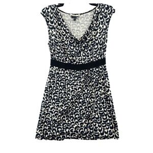Weston Wear A Pea In The Pod Maternity Dress Size S Animal Print Faux Wrap Mini